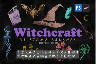 Witchcraft Stamp Brushes