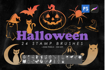 Halloween Stamp Brushes