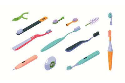 Teeth brush. Medical hygiene for teeth items for dental care cleaning