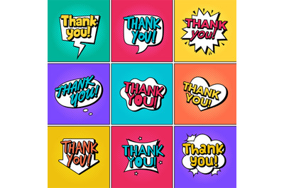 Thank you logo. Decorative text message word advertising templates bad