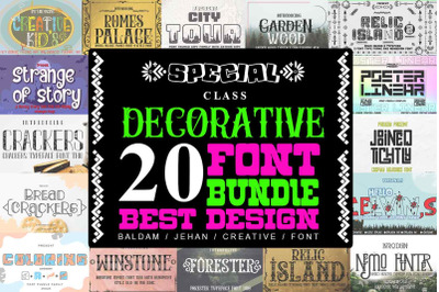 Special for You a collection of 20 of the best Design
