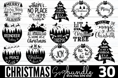 Mega Christmas SVG Bundle