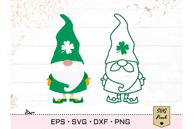 St Patrick&#039;s gnomes SVG