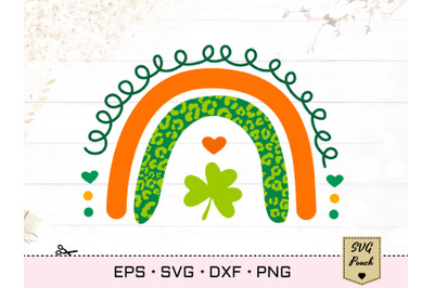 St Patrick&#039;s Day Rainbow SVG