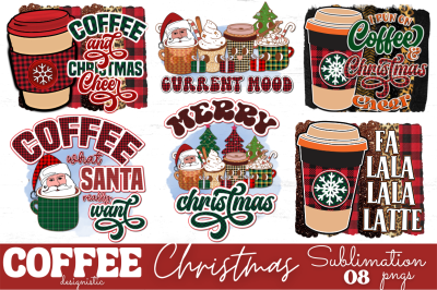 Christmas Coffee Sublimation Bundle