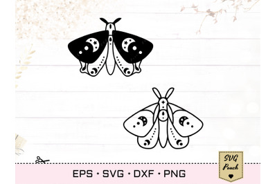 Celestial Moths SVG