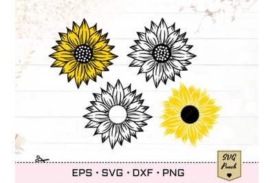 Sunflowers SVG
