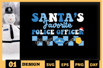 Christmas Police Santa&#039;s Favorite Police