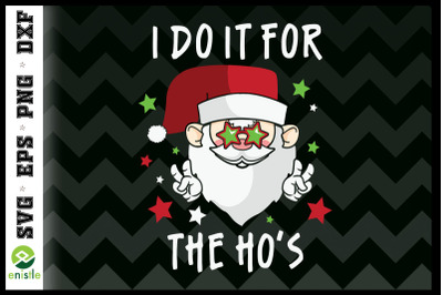 I Do It For The Ho&#039;s Santa Hippie