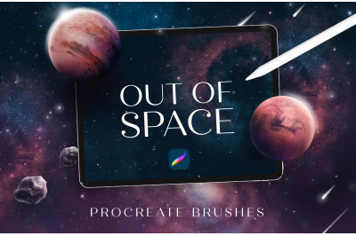 Out of Space Procreate Brushes