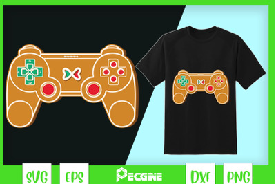 Christmas Game Controller Ginger Bread