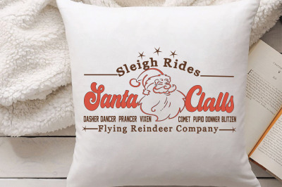 Santa Claus Christmas Sign