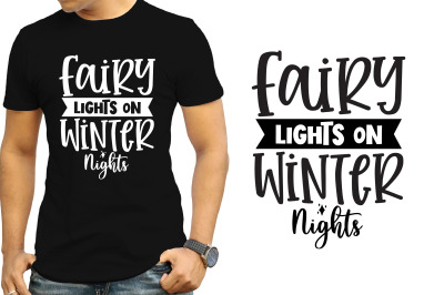 Fairy Lights on Winter Nights