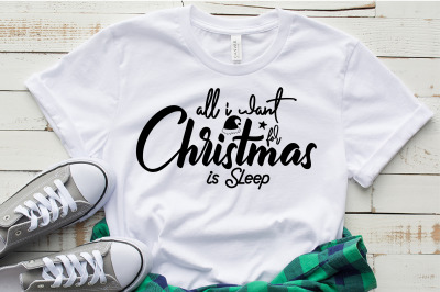 All I Want for Christmas is Sleep