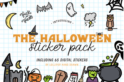 The Halloween Sticker Pack (Halloween Stickers)
