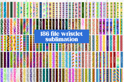 Wristlet sublimation bundle | Key fob sublimation bundle