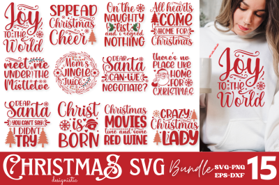 Christmas SVG Bundle, Christmas Bundle