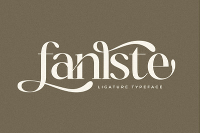 fanlste Typeface