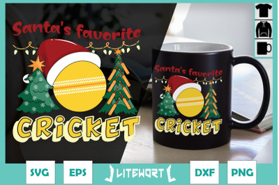 Christmas Santa&#039;s Favorite Cricket