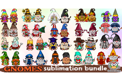 Gnomes Couple Sublimation Bundle