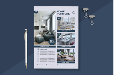 Interior Flayer Template