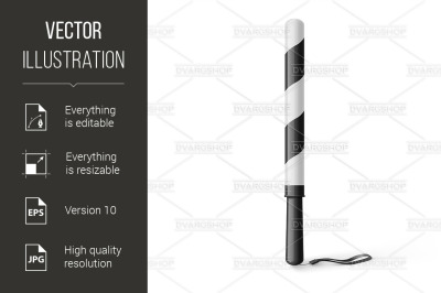 Rubber Baton