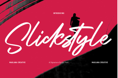 Slickstyle Signature Script Font