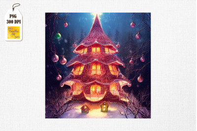 Fantasy Christmas Tree House 4