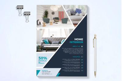 Interior Flayer Template