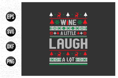 Christmas Sweater Design Graphic