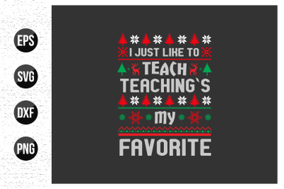 Christmas Sweater Design Graphic