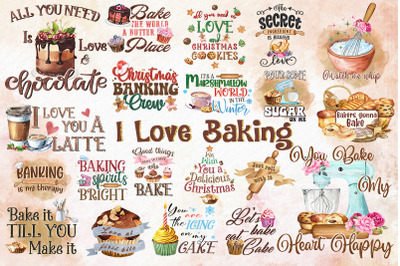 Baking Lovers Sublimation Bundle