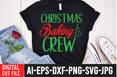 Christmas Baking Crew SVG Cut File ,Christmas SVG, leopard print