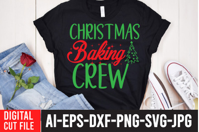 Christmas Baking Crew SVG Cut File &2C;Christmas SVG&2C; leopard print