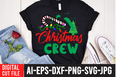 Christmas Crew SVG ,Christmas Tree SVG, Christmas SVG, leopard print