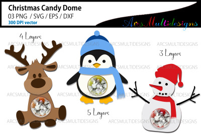 Christmas Candy Dome bundle