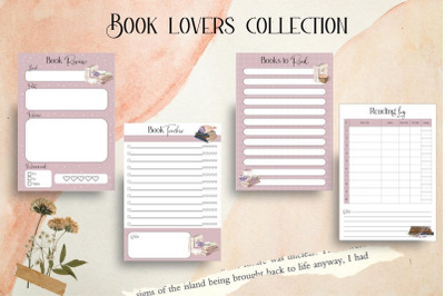 Reading Trackers, Book Planners