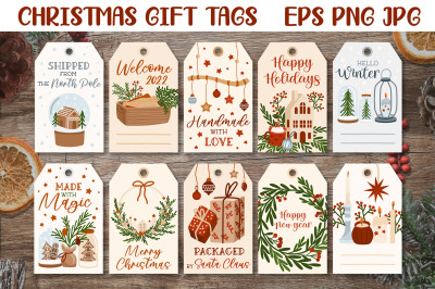 Christmas tags bundle / Christmas gift tags