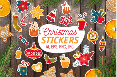 Christmas &2F; Printable Stickers Cricut Design