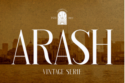 Arash - Serif Font