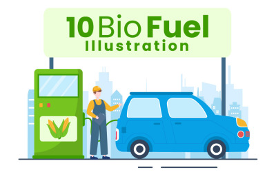 10 Biofuel Life Cycle Illustration