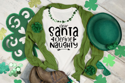 Dear Santa Define Naughty