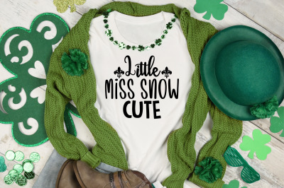 Little Miss Snow Cute