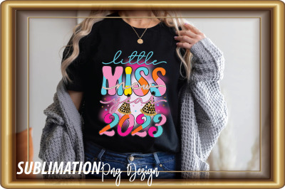 Little Miss New Year 2023 Sublimation