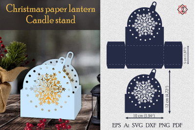Christmas Candlestick Stencil_4/Paper Cut/SVG/DIY crafts.