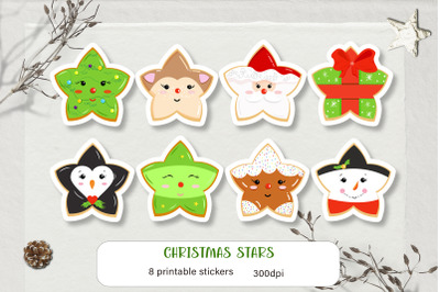 Christmas sticker pack Cartoon character stickers for Cricut