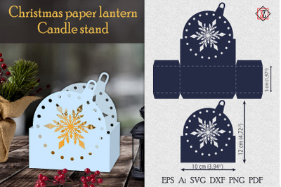 Christmas Candlestick Stencil_5/Paper Cut/SVG/DIY crafts.