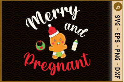 Merry and Pregnant Pregnancy Christmas