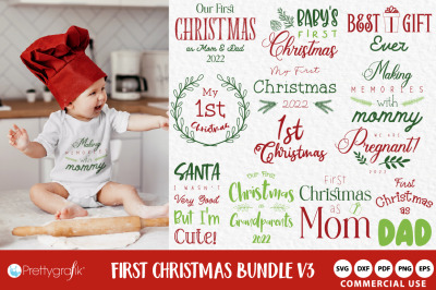 First Christmas Quotes Bundle V3