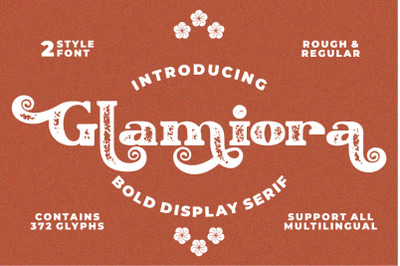 Glamiora - Bold Display Serif Font